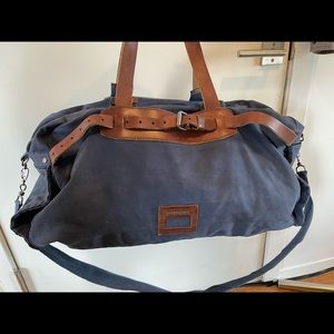 Diesel Overnight Weekend Cotton Canvas / Leather bag - in good condition